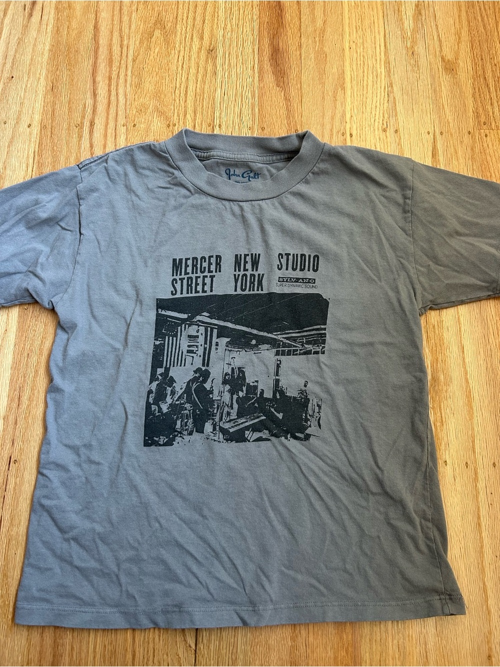Brandy Melville Gray Mercer Street New York Studio Tee